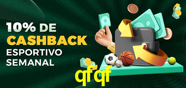 10% de bônus de cashback na qfqf
